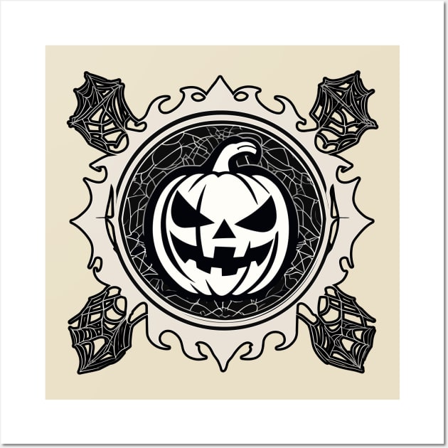 Jack O' Lantern - Halloween Pumpkin Wall Art by Gothic Museum